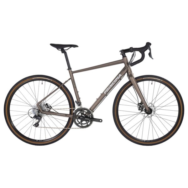 Principia Gravel 10 Unisex 16 Gear Shimano Claris mek. disc mat lys kobber