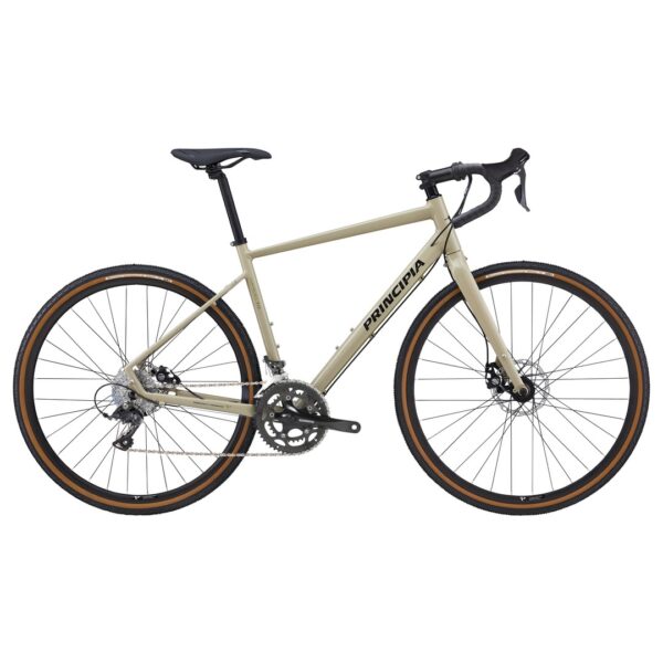 Principia Gravel 10 Unisex 16 Gear Shimano Claris mek. disc blank sand