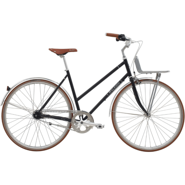 Raleigh Yate Cargo Dame mat sort 3 indvendige shimano Gear - city retro