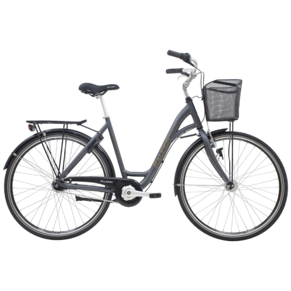 Raleigh Shopping Alu Dame 7 Gear Mat Grå