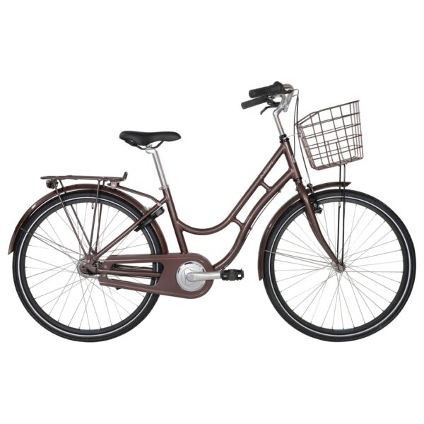 MBK Basic Urban+ Pige 7 Gear Shimano Nexus blank lilla