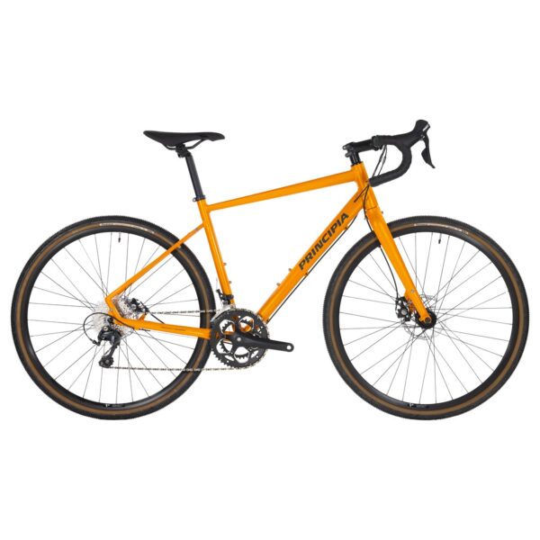 Principia Gravel 20 Unisex 20 Gear Shimano Tiagra mek. disc blank orange