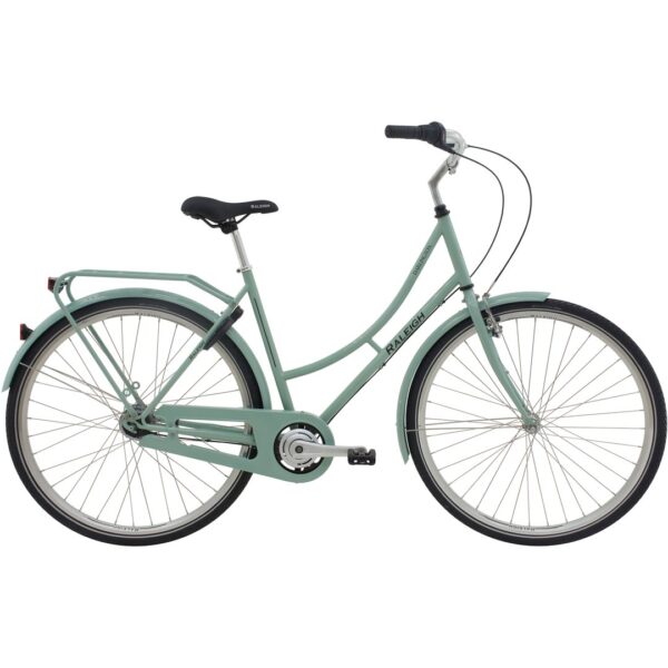 Raleigh Darlington Dame 52 cm 7 gear blank lys grøn
