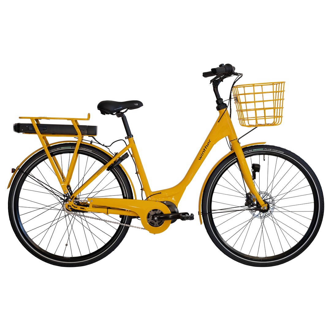 Winther Superbe 2 Dame 7 Gear Shimano Nexus gul