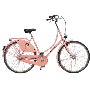 København Damecykel 3 Gear dynamolys for/bag Lyserød